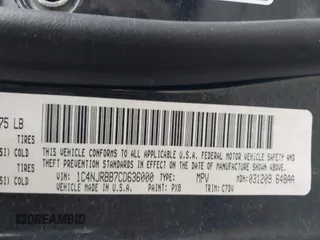 2012 Jeep Patriot Sport with VIN 1C4NJRBB7CD636000, listed as a IAAI auction lot 42106629 with 143,958 mi miles. Bid and sale history available at carsss.com. Image 9.