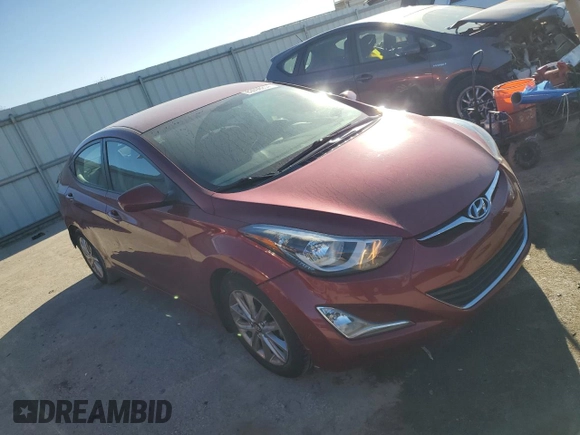 2014 Hyundai Elantra SE with VIN 5NPDH4AE6EH533542, listed as a Copart auction lot 83096254 with 192,817 mi miles and Salvage Title. Bid and sale history available at DreamBid. Image 4.
