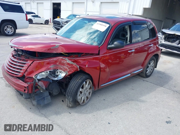 2010 Chrysler PT Cruiser Classic with VIN 3A4GY5F98AT144128, listed as a IAAI auction lot 41988958 with 124,914 mi miles. Bid and sale history available at carsss.com. Image 18.