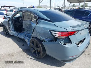 2024 Nissan Sentra SR with VIN 3N1AB8DV8RY388197, listed as a IAAI auction lot 42227247 with 8,928 mi miles and . Bid and sale history available at DreamBid. Image 3.