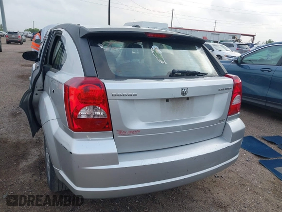 2009 Dodge Caliber SXT with VIN 1B3HB48A59D143888, listed as a IAAI auction lot 42110334 with 182,674 mi miles and . Bid and sale history available at DreamBid. Image 3.