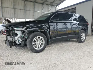 2022 Chevrolet Traverse LS with VIN 1GNERFKW2NJ101369, listed as a Copart auction lot 51094465 with 60,204 mi miles and Salvage Title. Bid and sale history available at carsss.com. Image 1.