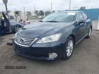 2010 Lexus ES with VIN JTHBK1EGXA2405379, listed as a IAAI auction lot 42062348 with 73,526 mi miles. Bid and sale history available at carsss.com. Image 2.