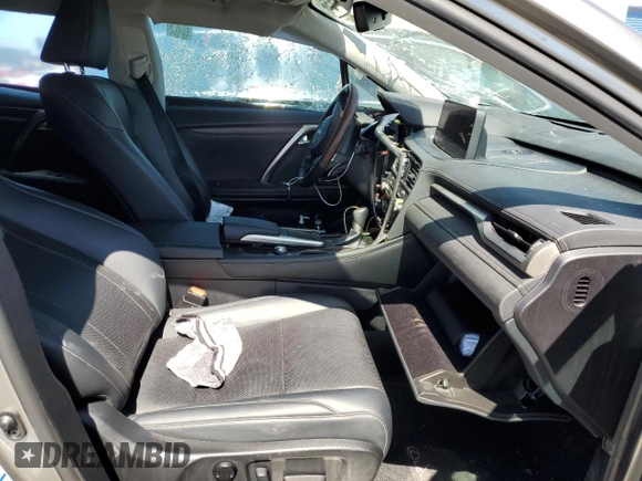 2021 Lexus RX 450h z VIN 2T2HGMDA0MC067651, wystawiony jako Copart lot #52595355 z przebiegiem Nie podano mil oraz Szkoda całkowita • Salvage title. Historia ofert i sprzedaży dostępna na DreamBid. Obrazek 7.