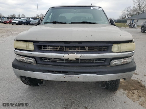 2001 Chevrolet Silverado 1500 LT with VIN 1GCEK19TX1Z171225, listed as a Copart auction lot 50086775 with 344,590 mi miles and Salvage Title. Bid and sale history available at carsss.com. Image 5.