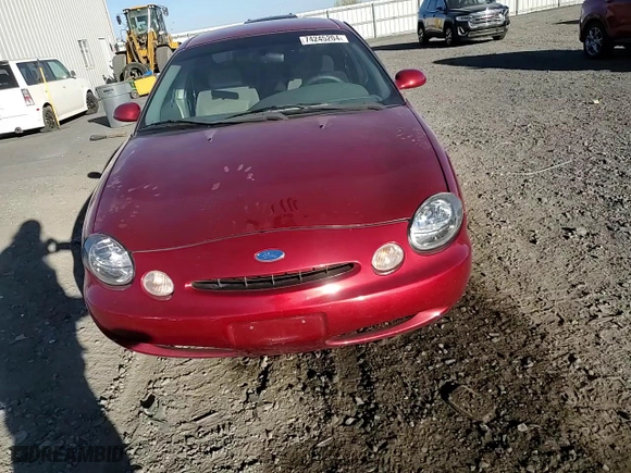 1997 Ford Taurus GL with VIN 1FALP52U6VA301952, listed as a Copart auction lot 74245204 with 152,562 mi miles and Salvage Title. Bid and sale history available at carsss.com. Image 10.