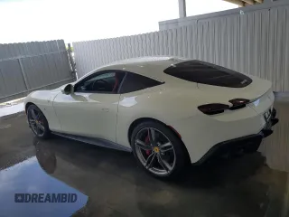 2024 Ferrari Roma z VIN ZFF98RNA4R0301164, wystawiony jako Copart lot #61120144 z przebiegiem 1263 mil mil oraz Nie do naprawy. Historia ofert i sprzedaży dostępna na DreamBid. Obrazek 2.