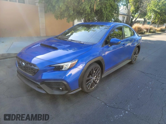 2023 Subaru WRX Premium с VIN JF1VBAH61P8802119, выставлен на аукционе Copart как лот 57364005 с пробегом 259 миль миль и Списание • Salvage title. История ставок и продаж доступна на DreamBid. Изображение 2.