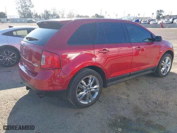 2012 Ford Edge SEL with VIN 2FMDK3J91CBA53461, listed as a IAAI auction lot 41851849 with 140,263 mi miles. Bid and sale history available at carsss.com. Image 4.