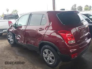 2017 Chevrolet Trax LS with VIN 3GNCJKSB9HL273738, listed as a IAAI auction lot 42046916 with 65,654 mi miles. Bid and sale history available at carsss.com. Image 3.