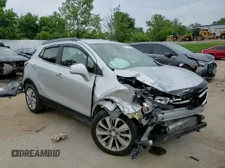 2017 Buick Encore Preferred z VIN KL4CJASB9HB049609, wystawiony jako Copart lot #60712895 z przebiegiem 137 014 mil mil oraz Szkoda całkowita • Salvage title. Historia ofert i sprzedaży dostępna na DreamBid. Obrazek 14.
