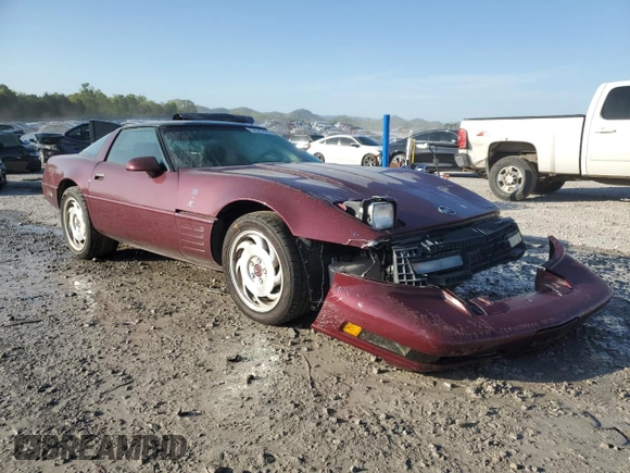 1993 Chevrolet Corvette with VIN 1G1YY23P3P5109106, listed as a Copart auction lot 53543765 with 37,828 mi miles and Salvage title. Bid and sale history available at DreamBid. Image 4.