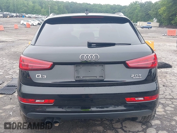 2017 Audi Q3 Premium Plus with VIN WA1JCCFS9HR010792, listed as a IAAI auction lot 42370894 with 99,034 mi miles and . Bid and sale history available at DreamBid. Image 16.