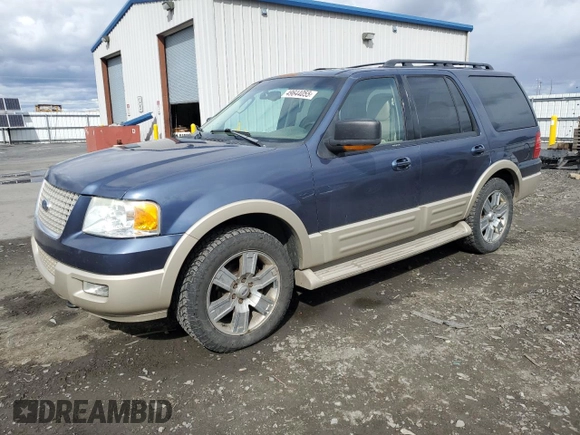 2005 Ford Expedition Eddie Bauer with VIN 1FMFU18575LA63506, listed as a Copart auction lot 49644055 with Not provided miles and Salvage title. Bid and sale history available at DreamBid. Image 1.
