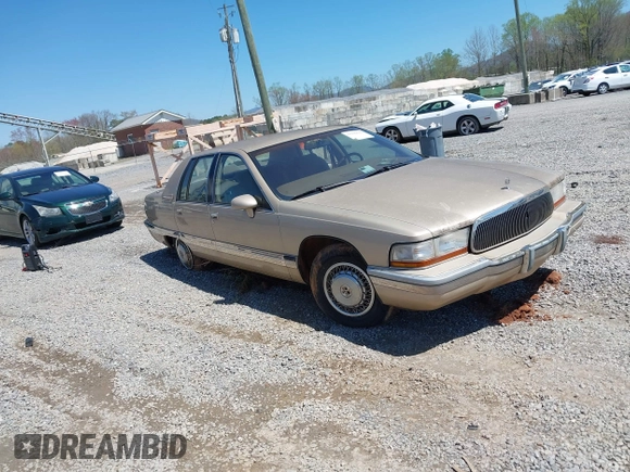 1993 Buick Roadmaster Ltd with VIN 1G4BT5376PR415685, listed as a IAAI auction lot 41946692 with 214,654 mi miles and . Bid and sale history available at DreamBid. Image 1.