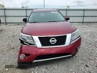 2016 Nissan Pathfinder SV with VIN 5N1AR2MM9GC662053, listed as a Copart auction lot 55473025 with 161,150 mi miles and Salvage title. Bid and sale history available at DreamBid. Image 14.