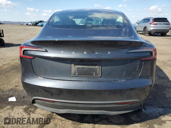 2024 Tesla Model 3 z VIN 5YJ3E1EA6RF731388, wystawiony jako Copart lot #50334065 z przebiegiem 8 305 mil mil oraz Szkoda całkowita • Salvage title. Historia ofert i sprzedaży dostępna na DreamBid. Obrazek 6.