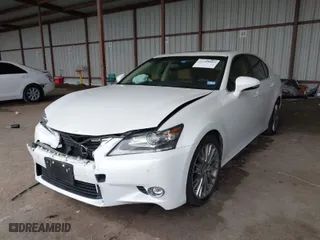2014 Lexus GS 350 with VIN JTHBE1BL0E5032415, listed as a IAAI auction lot 41609083 with 51,810 mi miles. Bid and sale history available at carsss.com. Image 2.