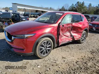 2017 Mazda CX-5 Grand Touring with VIN JM3KFADL0H0193271, listed as a Copart auction lot 47621795 with 32,398 mi miles and Salvage Title. Bid and sale history available at carsss.com. Image 1.