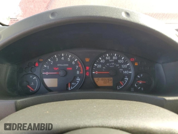 2005 Nissan Frontier LE with VIN 1N6AD06W75C401925, listed as a Copart auction lot 57626735 with 191,886 mi miles and Clean title. Bid and sale history available at DreamBid. Image 9.