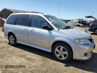 2003 Mazda MPV LX with VIN JM3LW28J030340068, listed as a Copart auction lot 67443944 with 142,896 mi miles and Clean Title. Bid and sale history available at carsss.com. Image 4.