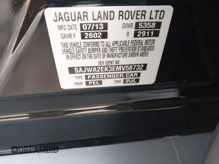 2014 Jaguar XJ z VIN SAJWA2EK3EMV58732, wystawiony jako IAAI lot #41367021 z przebiegiem 64 208 mil mil oraz . Historia ofert i sprzedaży dostępna na DreamBid. Obrazek 9.