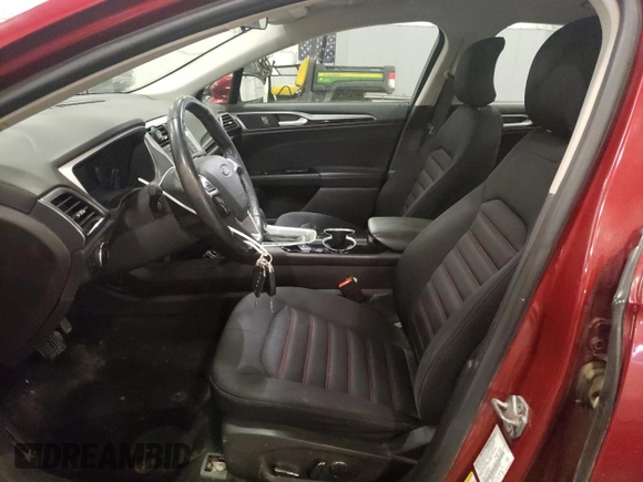 2016 Ford Fusion SE with VIN 3FA6P0HD4GR390825, listed as a Copart auction lot 61226795 with 180,980 mi miles and Salvage title. Bid and sale history available at DreamBid. Image 7.