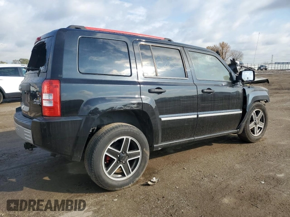 2009 Jeep Patriot Limited with VIN 1J4FT48B19D222173, listed as a Copart auction lot 77677224 with Not provided miles and Salvage title. Bid and sale history available at DreamBid. Image 3.