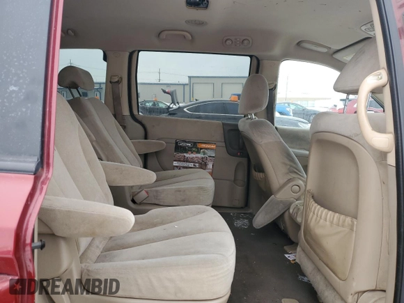 2009 Kia Sedona LX with VIN KNDMB233396271268, listed as a Copart auction lot 45562985 with 263,296 mi miles and Salvage Title. Bid and sale history available at carsss.com. Image 11.
