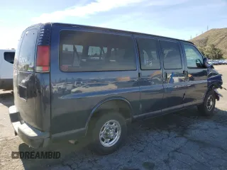 2001 Chevrolet Express with VIN 1GAGG25R411191665, listed as a Copart auction lot 49011535 with Not Provided miles and Salvage Title. Bid and sale history available at carsss.com. Image 3.