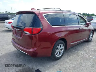 2017 Chrysler Pacifica Touring L with VIN 2C4RC1BG6HR739602, listed as a IAAI auction lot 42085250 with 96,377 mi miles and . Bid and sale history available at DreamBid. Image 4.