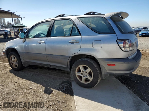 2001 Lexus RX 300 with VIN JTJGF10U110084110, listed as a Copart auction lot 77152374 with 268,127 mi miles and Clean Title. Bid and sale history available at carsss.com. Image 2.