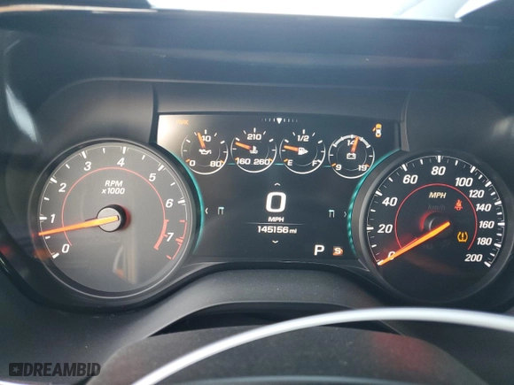 2018 Chevrolet Camaro 1SS with VIN 1G1FF1R78J0111646, listed as a Copart auction lot 42689715 with 145156 miles and Salvage Title. Bid and sale history available at carsss.com. Image 9.
