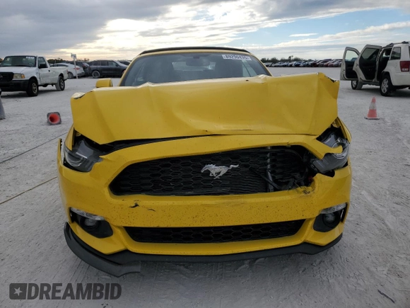 2016 Ford Mustang EcoBoost Premium z VIN 1FATP8UH0G5281775, wystawiony jako Copart lot #89290435 z przebiegiem 86 042 mil mil oraz Szkoda całkowita • Salvage title. Historia ofert i sprzedaży dostępna na DreamBid. Obrazek 5.