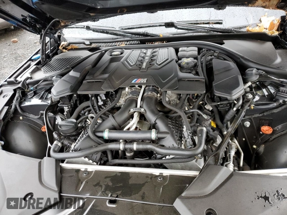 2019 BMW M5 with VIN WBSJF0C51KB446961, listed as a Copart auction lot 81763294 with 81,945 mi miles and Salvage Title. Bid and sale history available at carsss.com. Image 12.