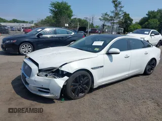 2012 Jaguar XJ Supercharged with VIN SAJWA2GE0CMV30312, listed as a IAAI auction lot 42722598 with 133,685 mi miles and . Bid and sale history available at DreamBid. Image 2.