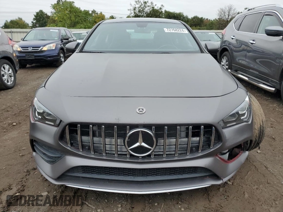 2021 Mercedes-Benz CLA with VIN W1K5J4HBXMN154245, listed as a Copart auction lot 72768224 with 16,737 mi miles and Salvage Title. Bid and sale history available at carsss.com. Image 5.