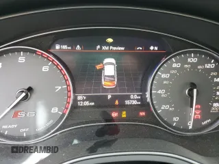 2017 Audi S6 Prestige z VIN WAUHFAFC6HN124150, wystawiony jako Copart lot #60304543 z przebiegiem 15 730 mil mil oraz . Historia ofert i sprzedaży dostępna na DreamBid. Obrazek 9.