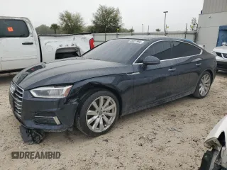 2018 Audi A5 Sportback Premium Plus with VIN WAUBNCF5XJA134697, listed as a Copart auction lot 45027994 with 48,499 mi miles. Bid and sale history available at carsss.com. Image 1.