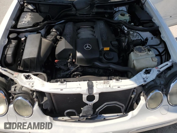 2000 Mercedes-Benz E-Class with VIN WDBJF65J5YB054237, listed as a Copart auction lot 76315974 with 95,092 mi miles and Salvage Title. Bid and sale history available at carsss.com. Image 11.