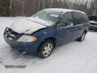 2003 Dodge Caravan Sport with VIN 2D4GP44L73R154482, listed as a Copart auction lot 83878924 with 276,003 mi miles and Salvage Title. Bid and sale history available at DreamBid. Image 1.