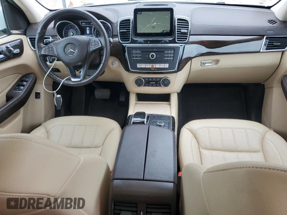 2017 Mercedes-Benz GLE 350 with VIN 4JGDA5HB5HA864688, listed as a Copart auction lot 62054415 with 94,808 mi miles and Salvage title. Bid and sale history available at DreamBid. Image 8.