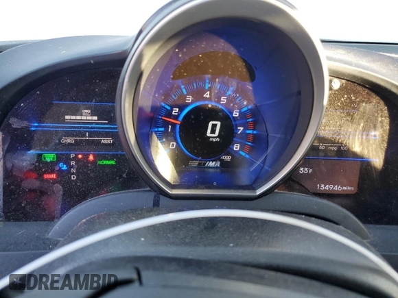 2012 Honda CR-Z with VIN JHMZF1D47CS001775, listed as a Copart auction lot 80882164 with 134,946 mi miles and Salvage Title. Bid and sale history available at carsss.com. Image 9.