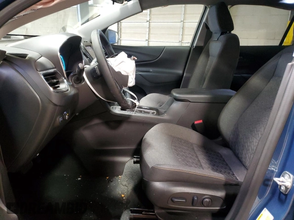 2024 Chevrolet Equinox LT with VIN 3GNAXUEG1RL177483, listed as a Copart auction lot 47187225 with 22,107 mi miles and Salvage Title. Bid and sale history available at DreamBid. Image 7.