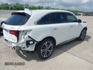 2020 Acura MDX Technology with VIN 5J8YD4H53LL023341, listed as a IAAI auction lot 42096633 with 48,546 mi miles and . Bid and sale history available at DreamBid. Image 4.