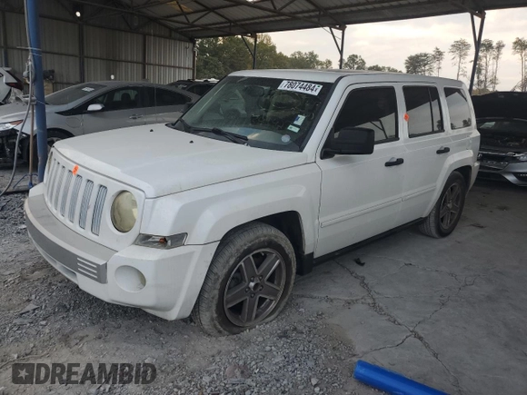 2007 Jeep Patriot Limited with VIN 1J8FT48W67D340427, listed as a Copart auction lot 78074484 with 98,244 mi miles and Salvage title. Bid and sale history available at DreamBid. Image 1.