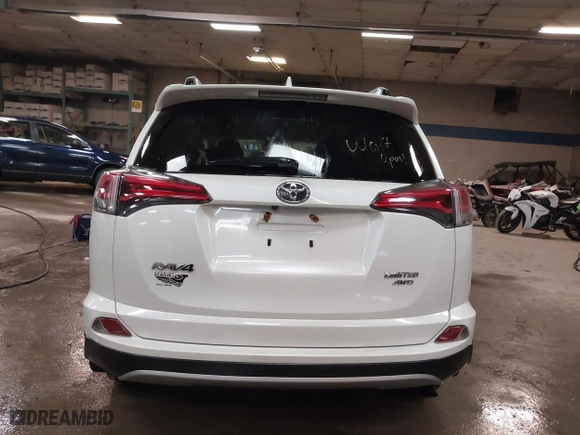 2018 Toyota RAV4 Limited with VIN JTMDFREV6JJ186499, listed as a IAAI auction lot 41668544 with 130,336 mi miles. Bid and sale history available at carsss.com. Image 17.
