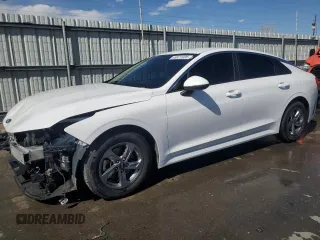 2021 Kia K5 LXS with VIN 5XXG14J28MG067324, listed as a Copart auction lot 48821935 with 87,032 mi miles and Salvage Title. Bid and sale history available at carsss.com. Image 1.