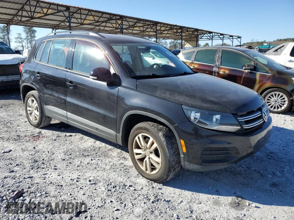 2017 Volkswagen Tiguan S with VIN WVGAV7AX0HK023767, listed as a Copart auction lot 88300635 with 135,547 mi miles and Clean title. Bid and sale history available at DreamBid. Image 4.