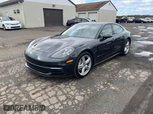 2018 Porsche Panamera z VIN WP0AA2A71JL109804, wystawiony jako Copart lot #50341445 z przebiegiem 35 331 mil mil oraz Czysty tytuł • Clean title. Historia ofert i sprzedaży dostępna na DreamBid. Obrazek 1.